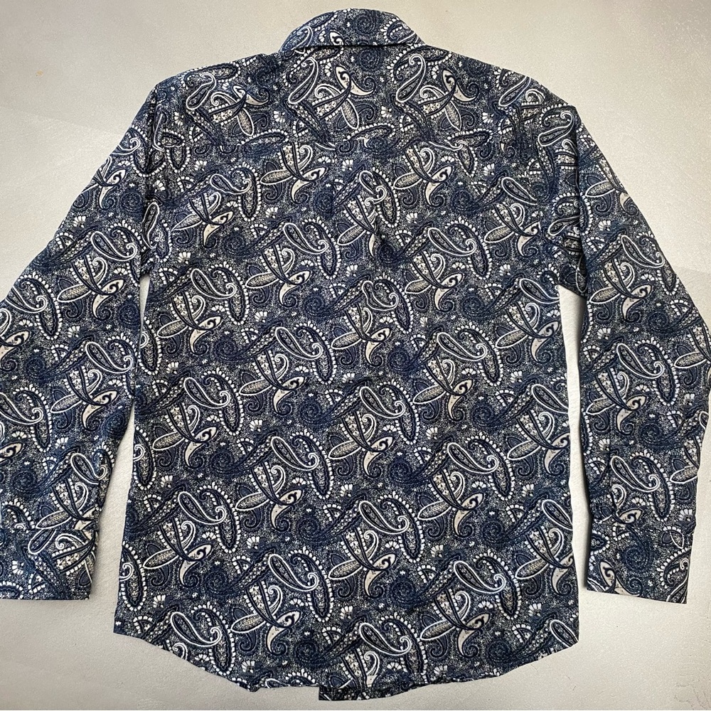Cinch Kids Black Paisley Button Down Shirt
